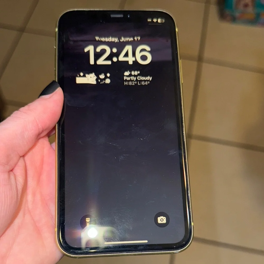 Sleek Gold iPhone 11